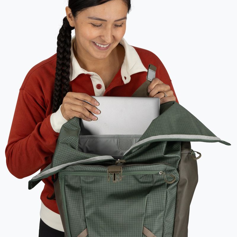 Osprey Transporter Roll Top 20 л раница Pine Leaf City 12