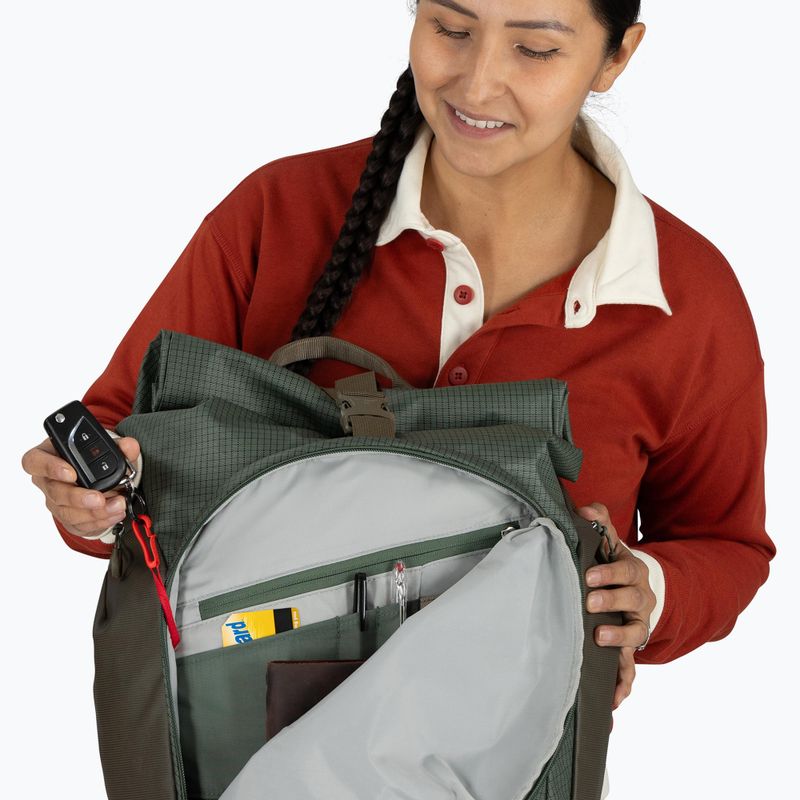 Градска раница Osprey Transporter Roll Top 30 л pine leaf 14