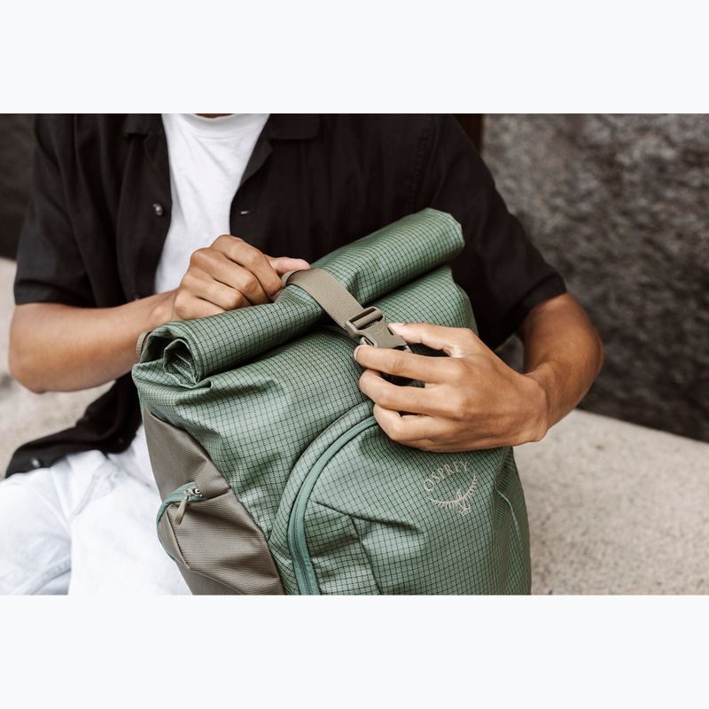 Osprey Transporter Roll Top 20 л раница Pine Leaf City 19