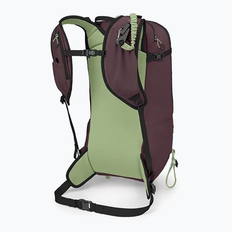 Osprey Firn 18 л раница за скачане с парашут бъз лилаво/ ментово зелено 3