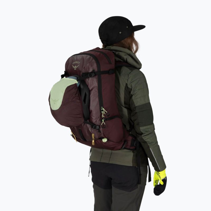 Osprey Firn 18 л раница за скачане с парашут бъз лилаво/ ментово зелено 5