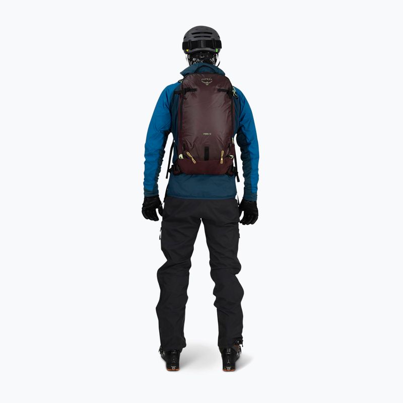 Osprey Firn 18 л раница за скачане с парашут бъз лилаво/ ментово зелено 9