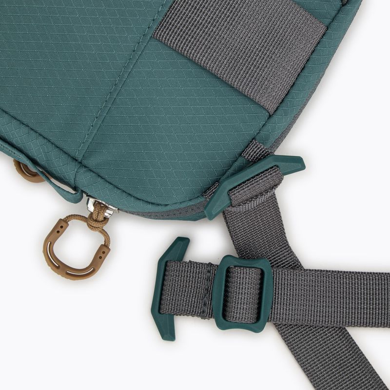 Daylite Small Crossbody 1 л каскадно синьо/ лате кафяво саше 4