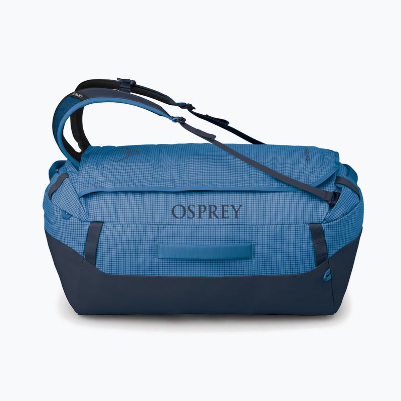 Пътническа чанта Osprey Transporter Duffel 65 л, синьо, пламък