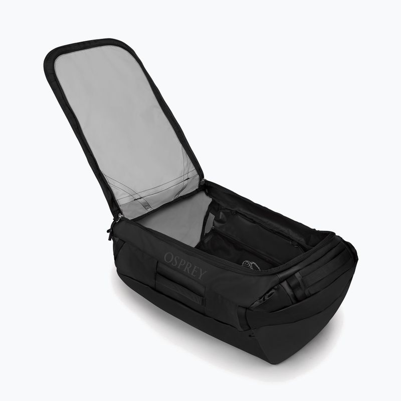 Osprey Transporter Duffel 95 l raven black пътна чанта 4