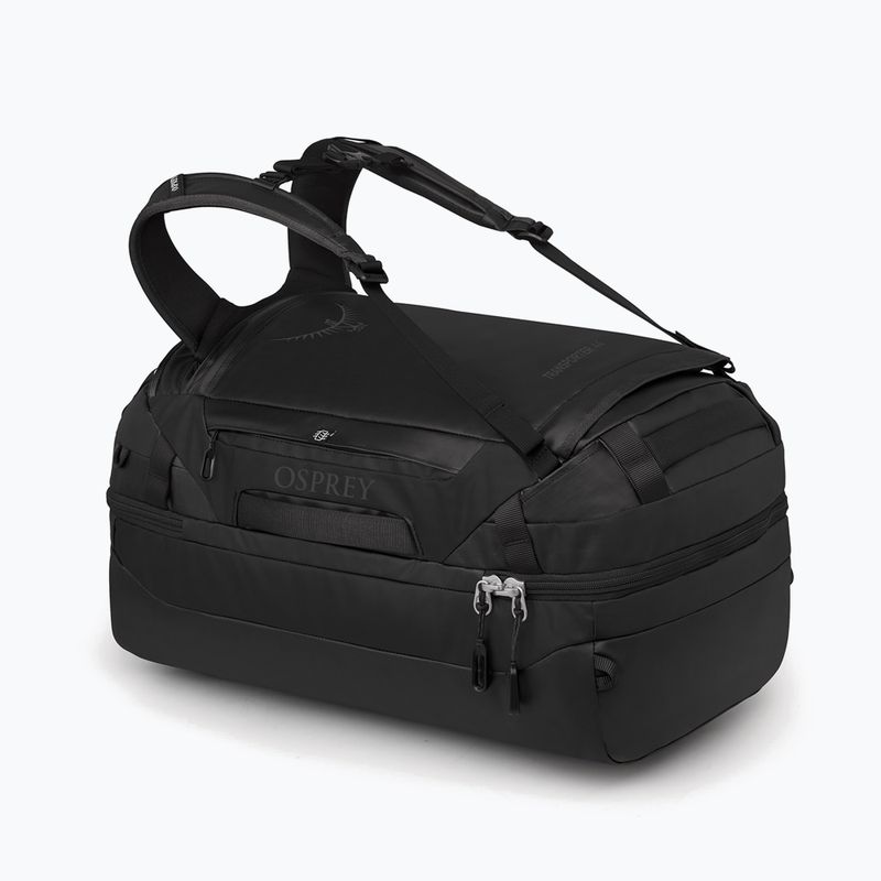 Osprey Transporter Duffel 44 l raven black пътна чанта 2