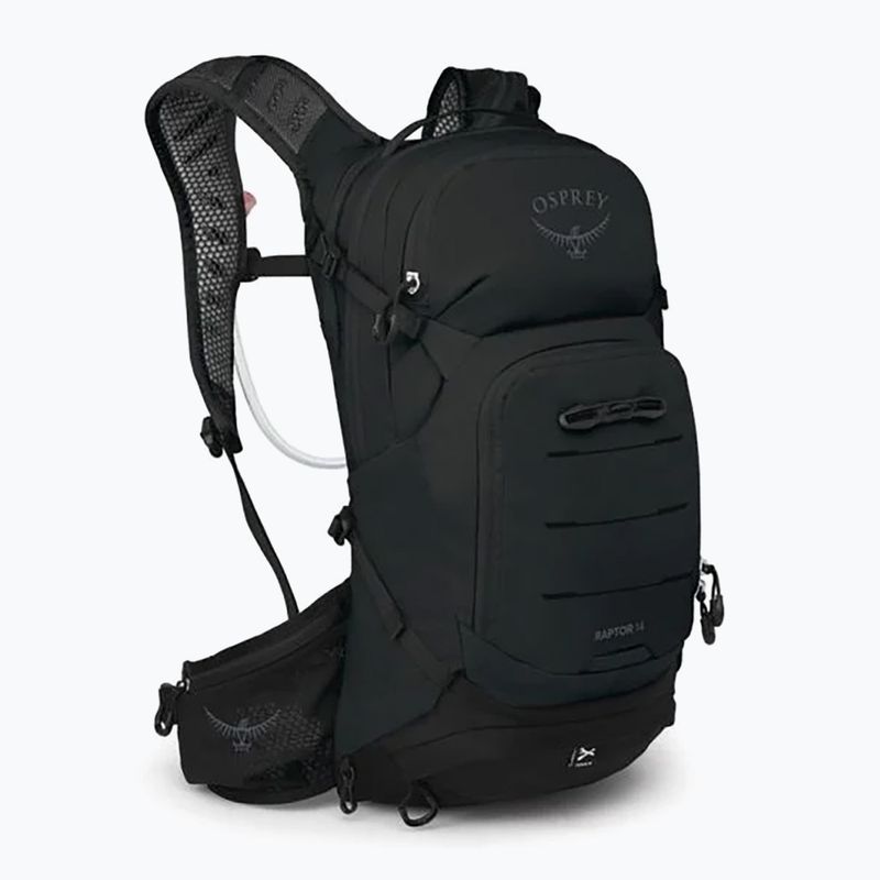 Велосипедна раница Osprey Raptor 14 + 2,5 л резервоар черна 3