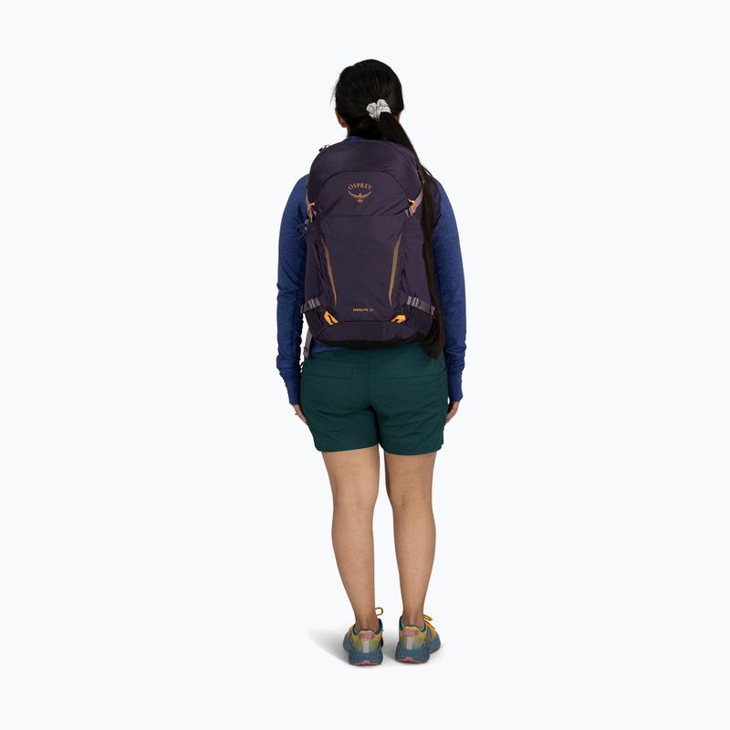 Туристическа раница Osprey Hikelite 26 л лилаво мастило/ лилав здрач/ оранжев чедър 7
