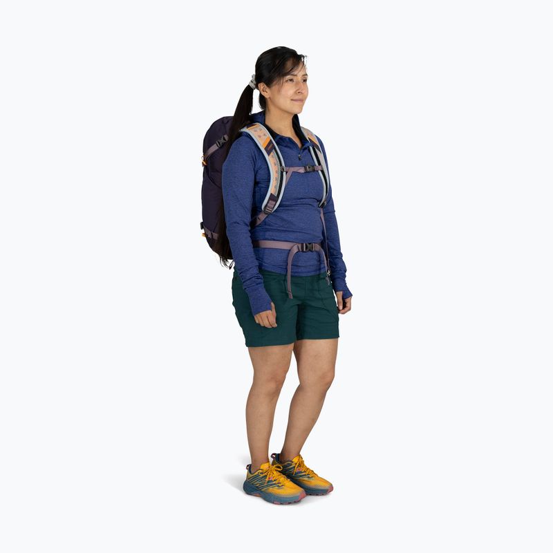 Туристическа раница Osprey Hikelite 26 л лилаво мастило/ лилав здрач/ оранжев чедър 9