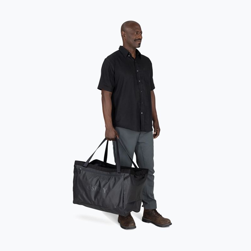 Пътна чанта Osprey Transporter Gear Tote 60 l raven black/black 4