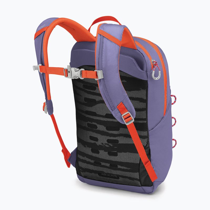 Детска туристическа раница Osprey Jet 12 l euphoria purple / mars orange 3