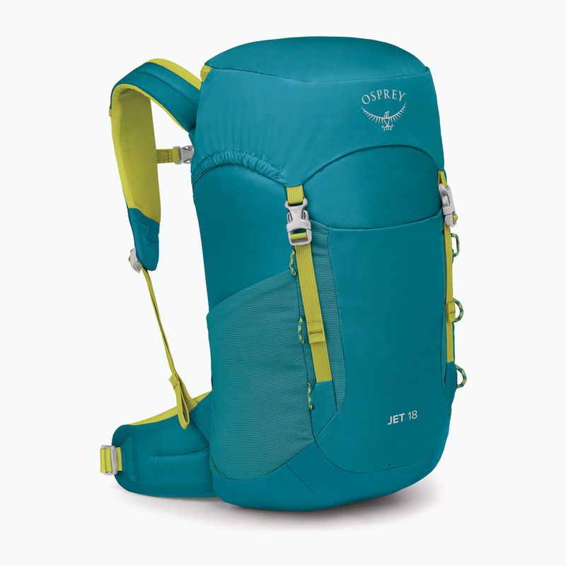 Детска туристическа раница Osprey Jet 18 l blue spikemoss 2