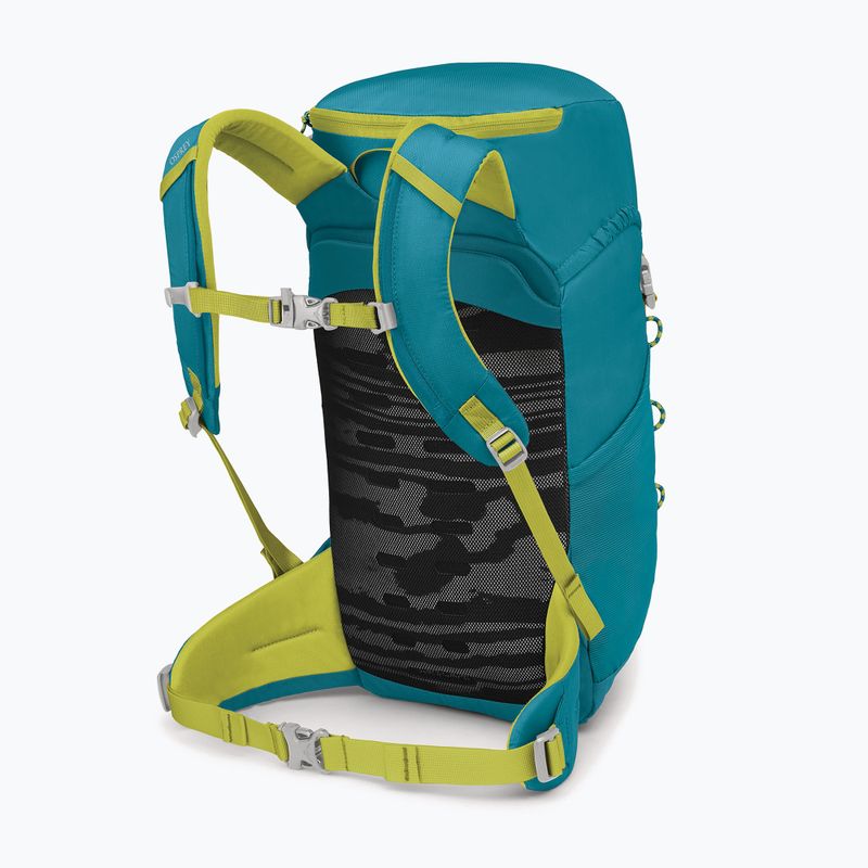 Детска туристическа раница Osprey Jet 18 l blue spikemoss 3