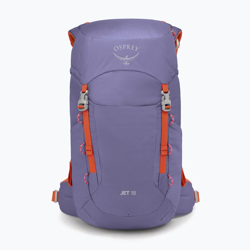Детска туристическа раница Osprey Jet 18 l euphoria purple/ mars orange
