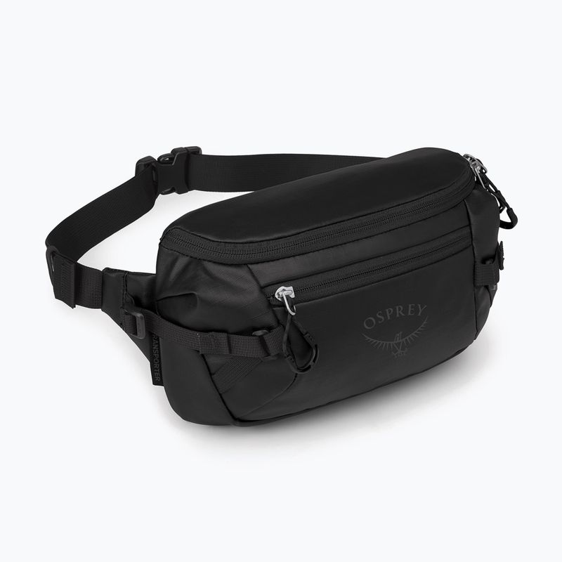 Osprey Transporter Waist Pack 3 l raven black бъбрековидна чанта 2