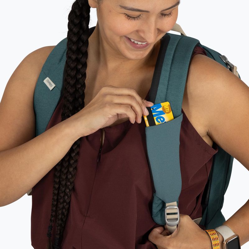 Osprey Arcane малка дневна раница 10 л каскадно синьо 9