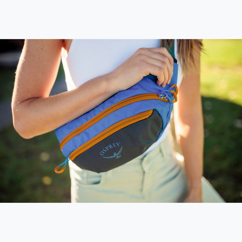 Osprey Daylite Waist Earth 2 л тъмен въглен/син пламък бъбрек 11