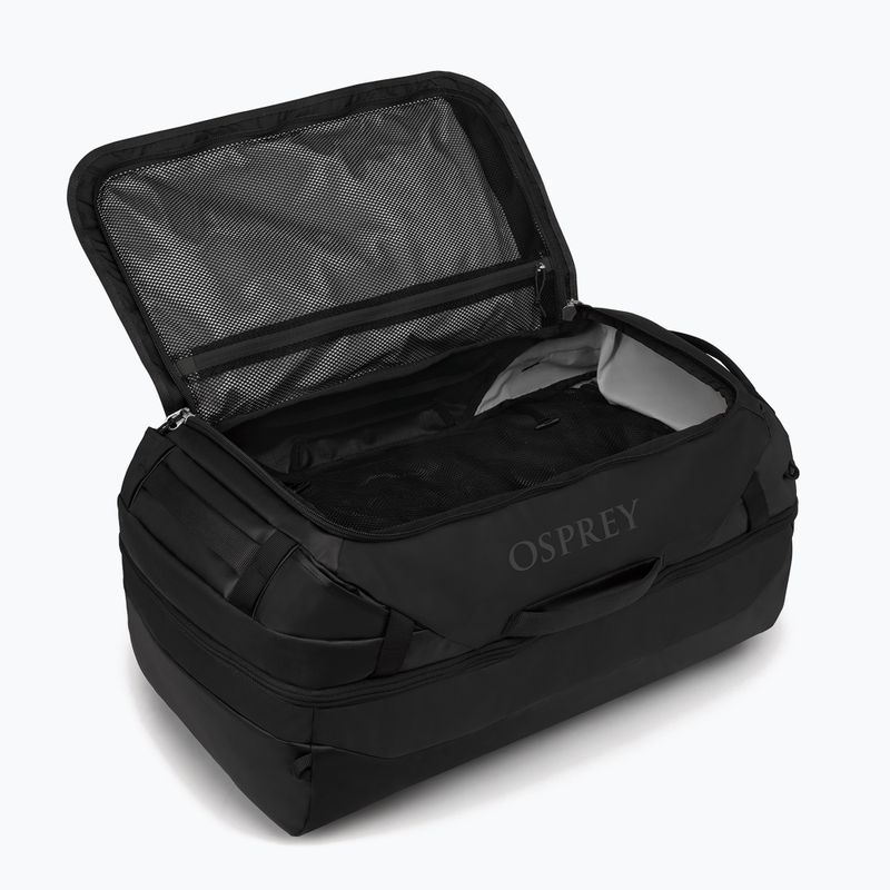 Osprey Transporter Squffel 70 l raven black пътна чанта 4