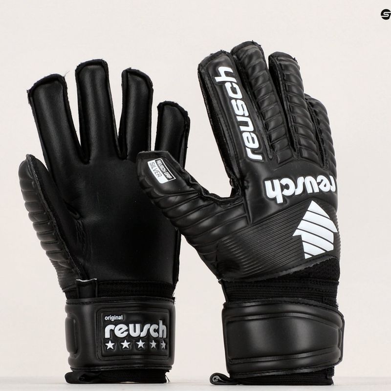 Reusch Legacy Arrow Silver Junior детски вратарски ръкавици черни 5372204-7700 10