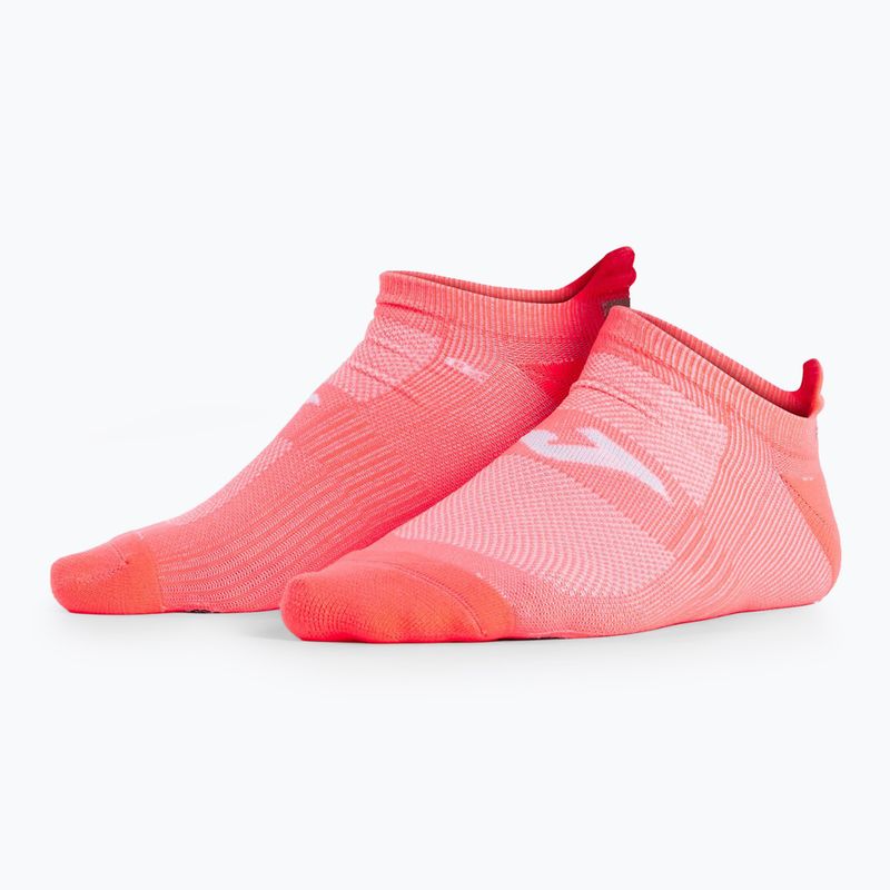 Joma Running Night чорапи 3 чифта, цвят корал/флуорно жълто 5