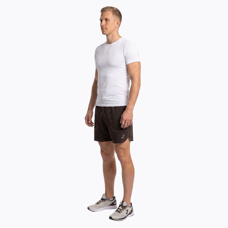Мъжки шорти за бягане Joma R-Combi khaki 4