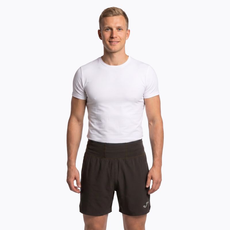 Мъжки шорти за бягане Joma R-Combi khaki 5