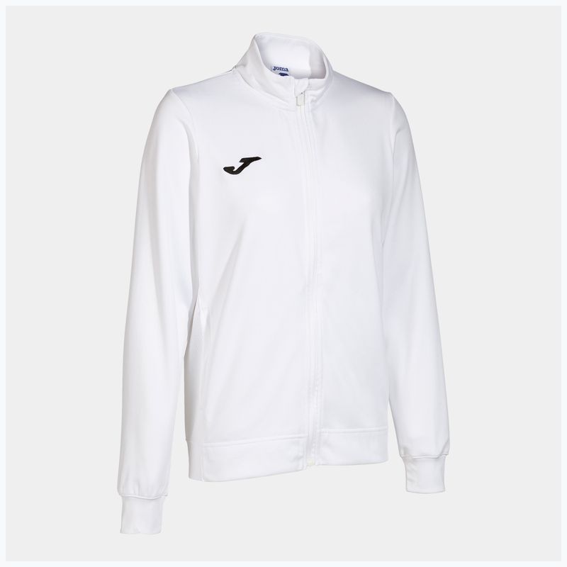 Дамски потник за бягане Joma Winner II Full Zip white 10