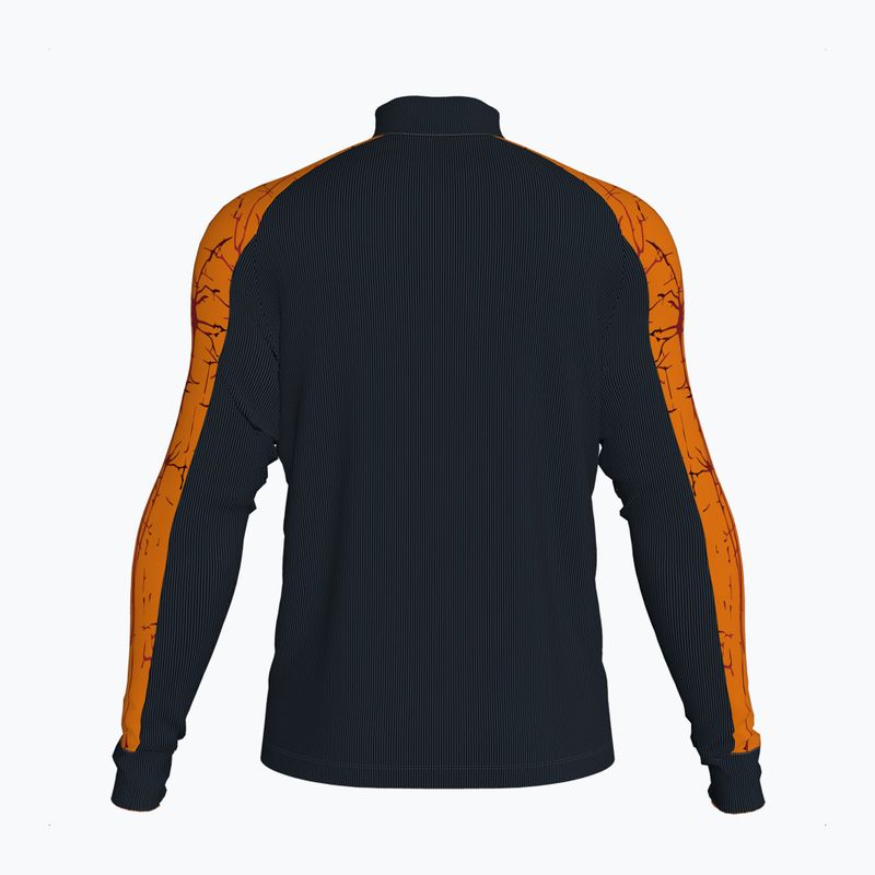Мъжки потник за бягане Joma Elite IX черен и оранжев 102756.108 2
