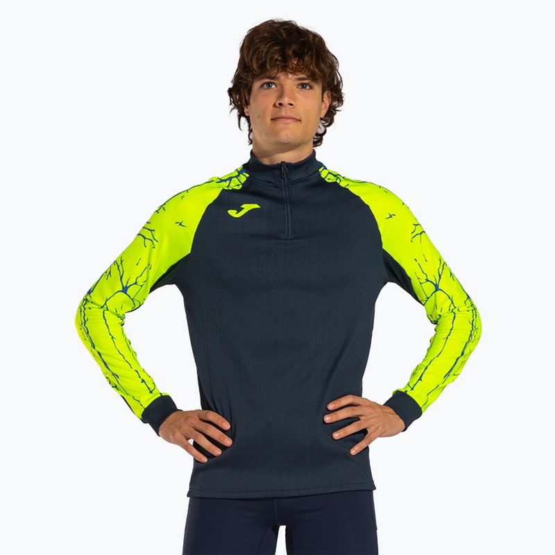 Мъжки суитшърт за бягане Joma Elite IX fluor yellow