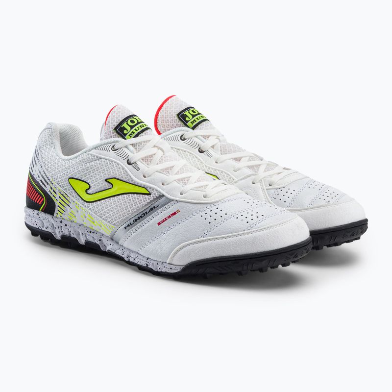 Мъжки футболни обувки Joma Mundial TF white 5
