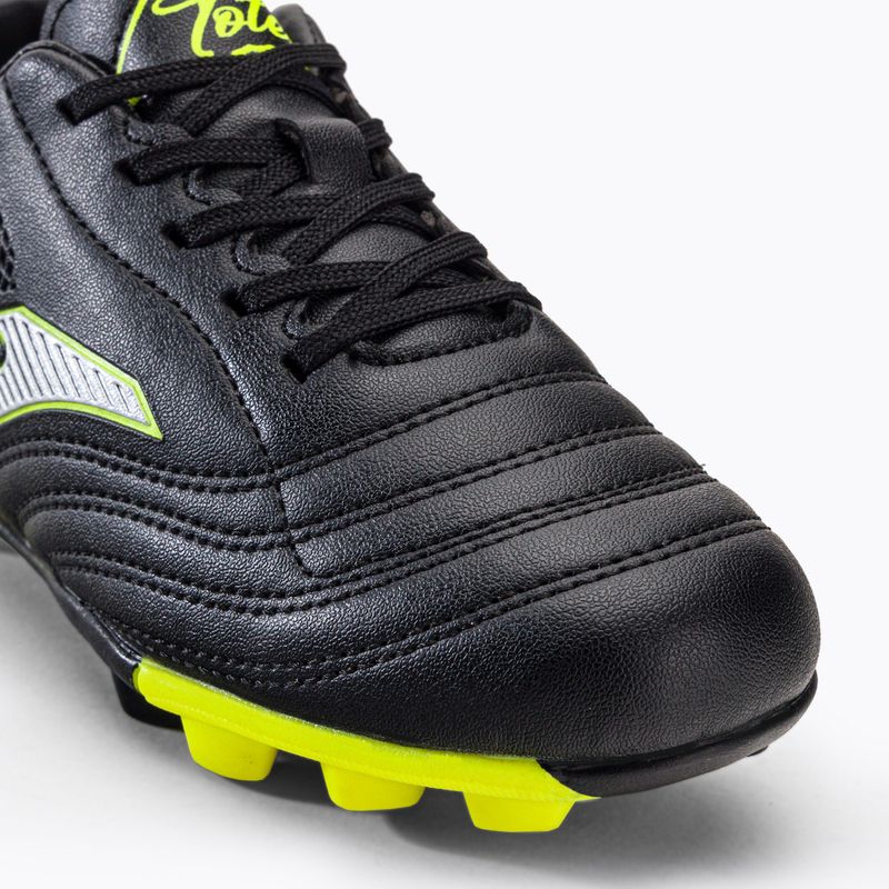 Детски футболни обувки Joma Toledo HG черни 7
