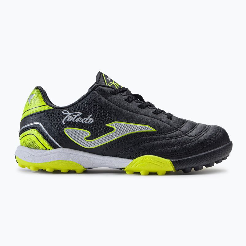 Детски футболни обувки Joma Toledo TF черни 4