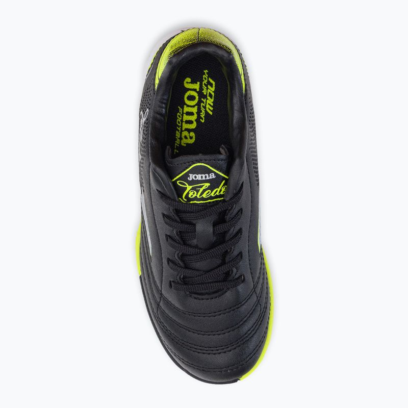 Детски футболни обувки Joma Toledo TF черни 12