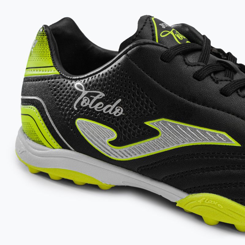 Детски футболни обувки Joma Toledo TF черни 16