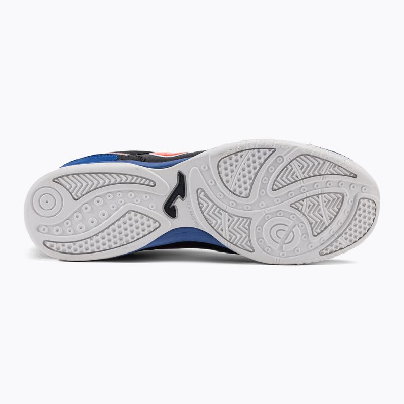 Мъжки футболни обувки Joma Top Flex IN black/royal 4