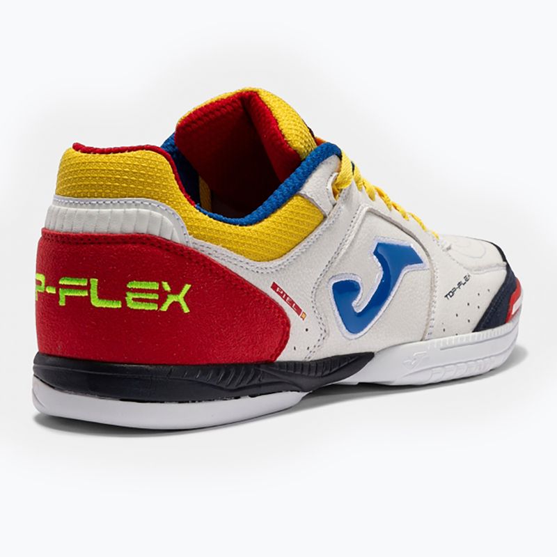 Мъжки футболни обувки Joma Top Flex IN white/red 14