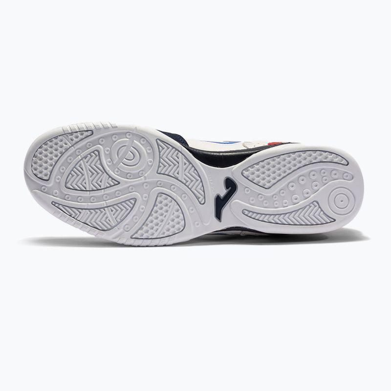 Мъжки футболни обувки Joma Top Flex IN white/red 15