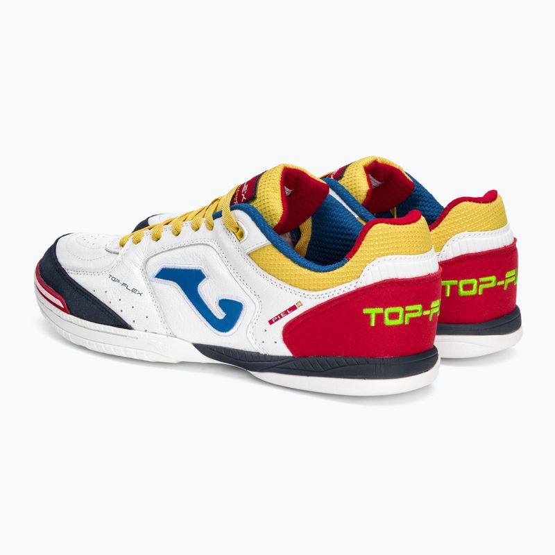 Мъжки футболни обувки Joma Top Flex IN white/red 3