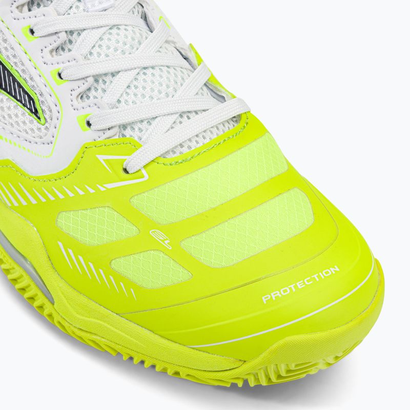 Joma T.Set мъжки обувки за тенис в бяло и жълто TSETW2209P 7