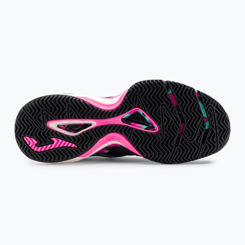 Дамски обувки за тенис Joma T.Slam Lady black/fuchsia 5