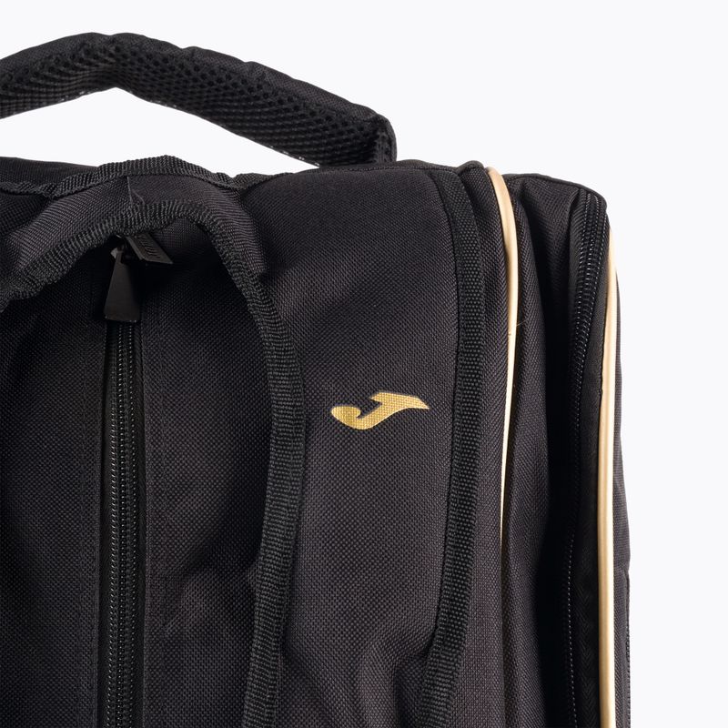Чанта за тенис с гребло Joma Gold Pro в черно и златисто 400920.109 8