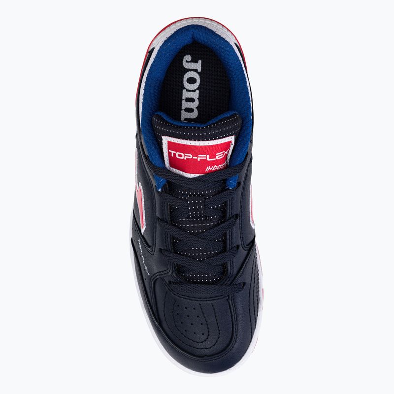 Детски футболни обувки Joma Top Flex IN navy/red 6