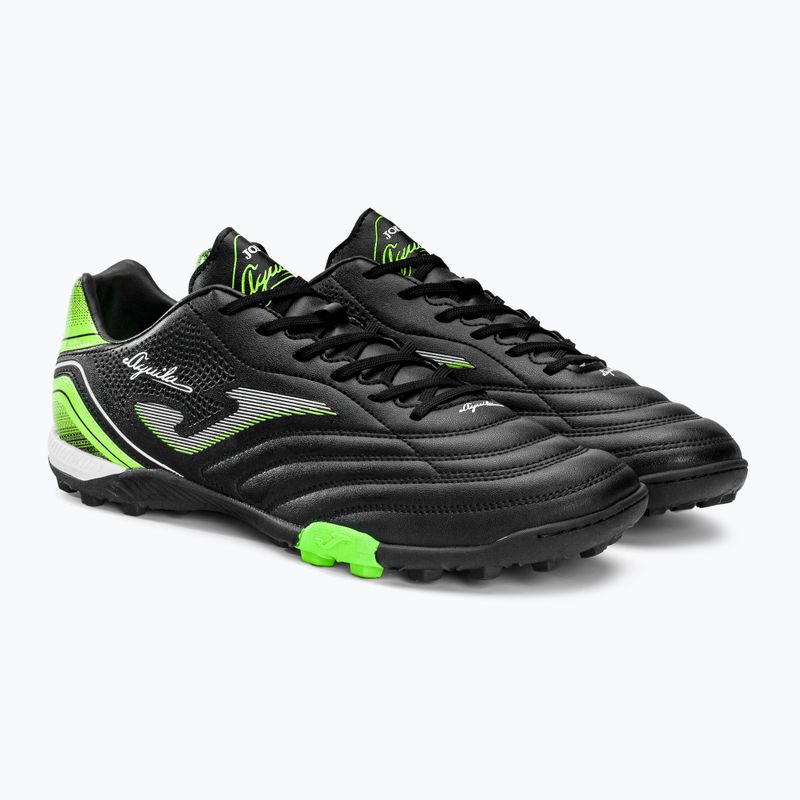 Мъжки футболни обувки Joma Aguila TF black/green fluor 4