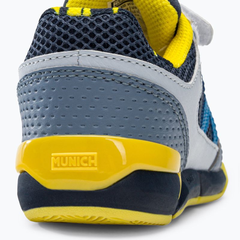 Детски футболни обувки MUNICH One Kid Vco сиви 8