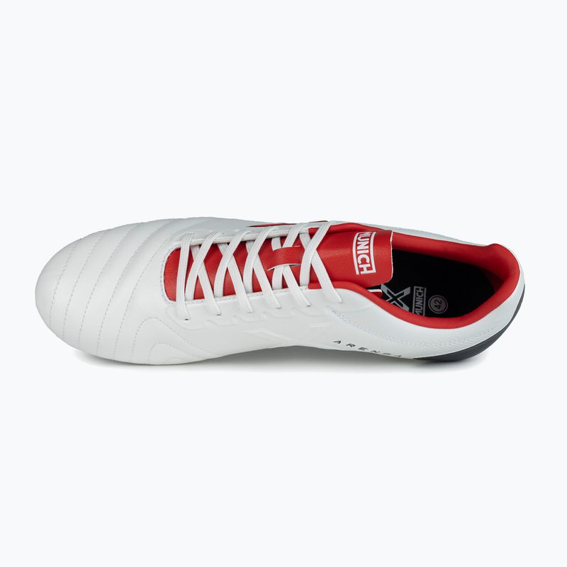 Футболни обувки MUNICH Arenga FG blanco/rojo 11
