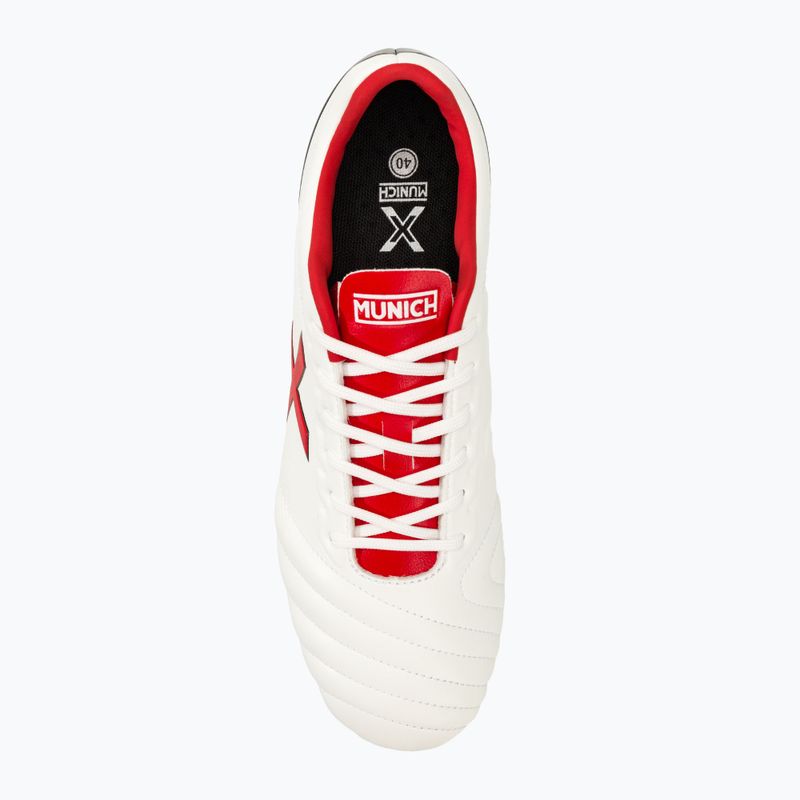 Футболни обувки MUNICH Arenga FG blanco/rojo 5