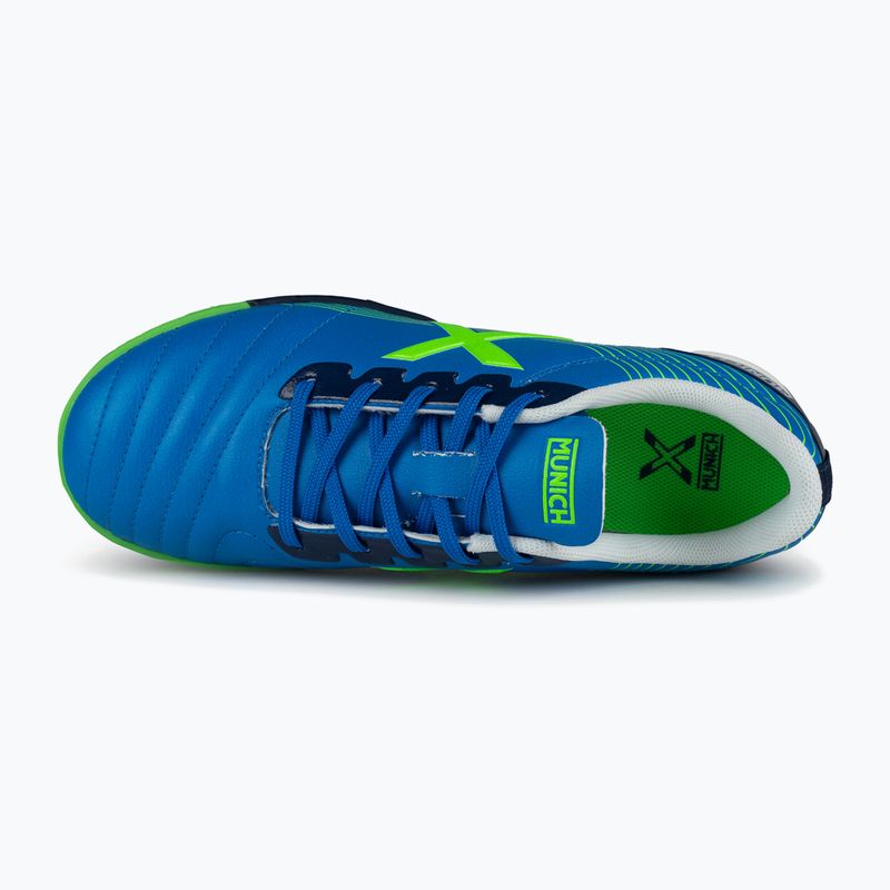 Детски футболни обувки MUNICH Arenga Kid TF azul 4