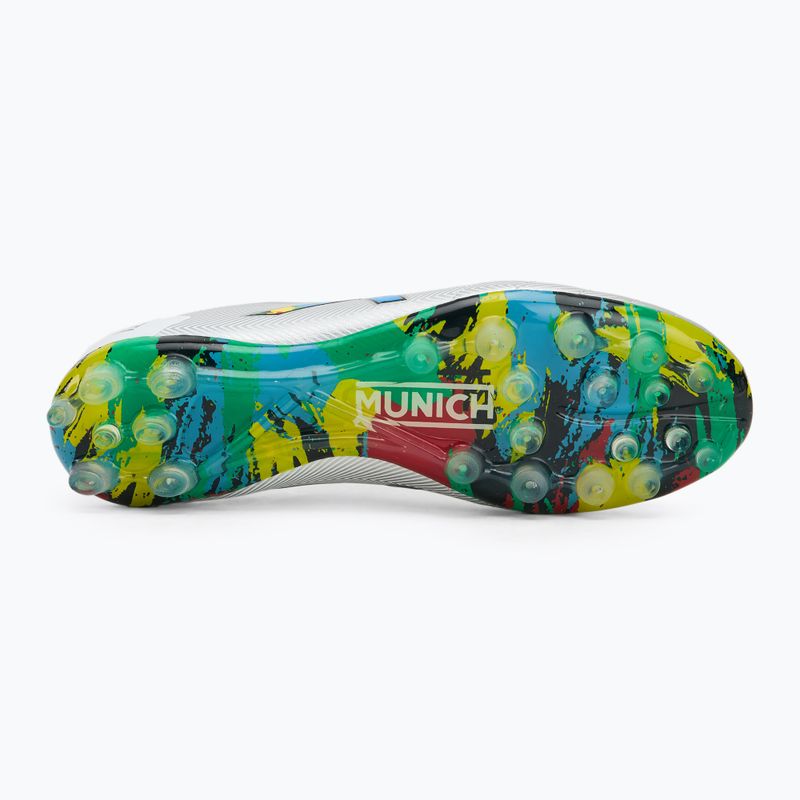 Футболни обувки MUNICH Arenga Olympix FG plateado 4