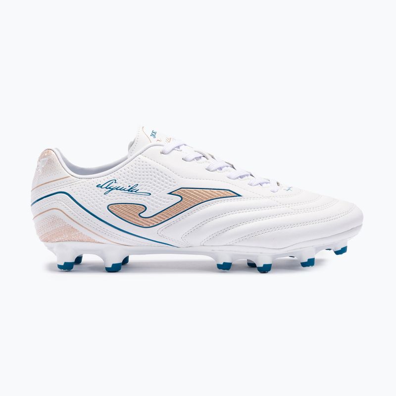 Мъжки футболни обувки Joma Aguila FG white/gold 11