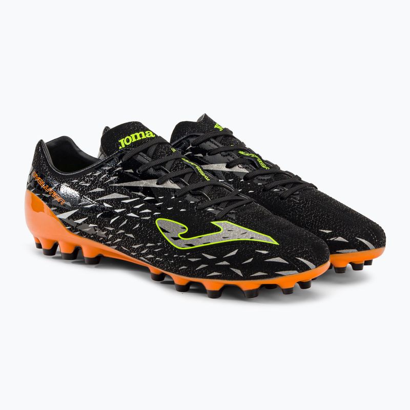 Мъжки футболни обувки Joma Evolution Cup AG black/orange 4